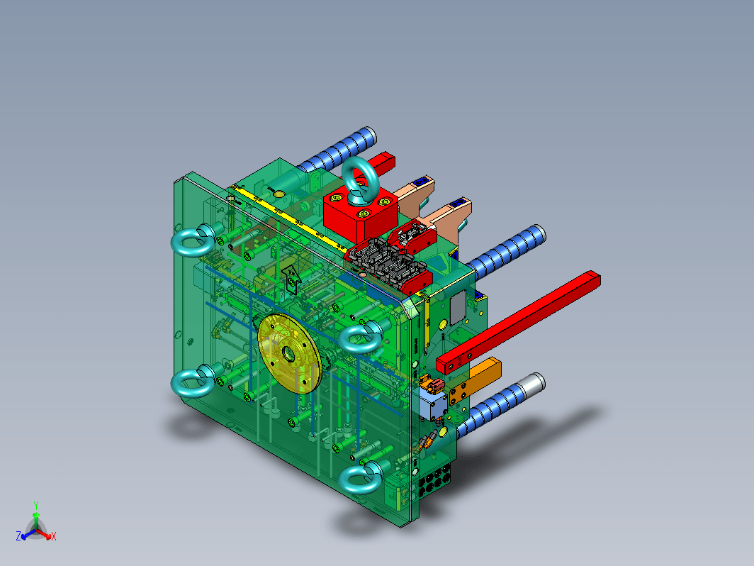 汽车模具设计-Z104-YZY