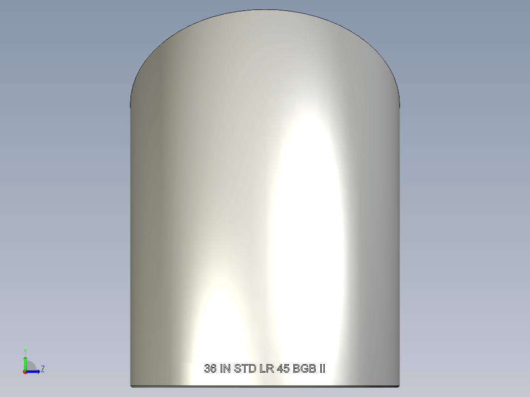 大半径标准 45 度对焊弯头 ASME B 16.9