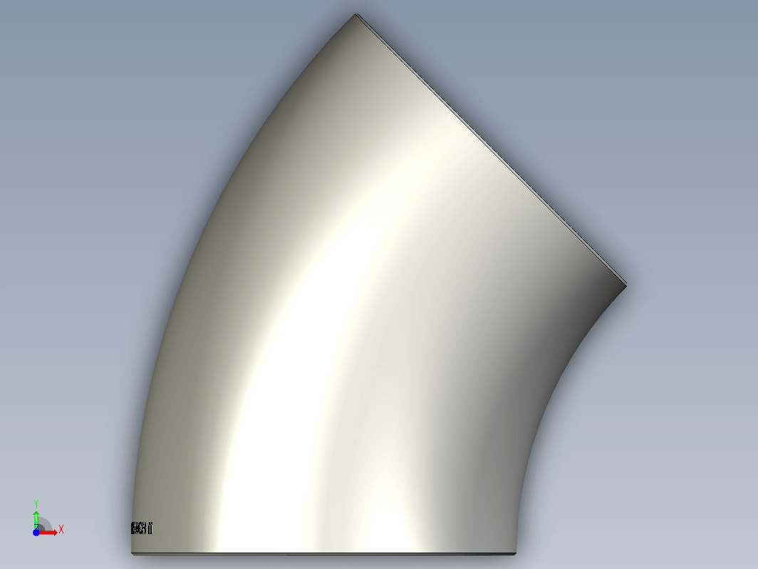 大半径标准 45 度对焊弯头 ASME B 16.9