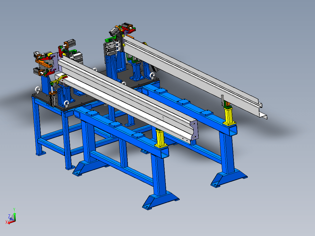 润发夹具A 机器人焊接夹具工装详细图纸