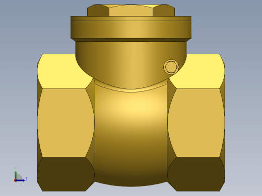 黄铜内螺纹止回阀-DN32缩略图