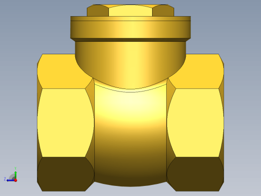 黄铜内螺纹止回阀-DN32缩略图
