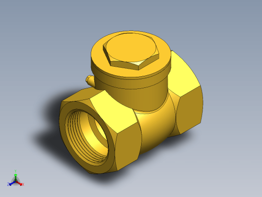 黄铜内螺纹止回阀-DN32缩略图
