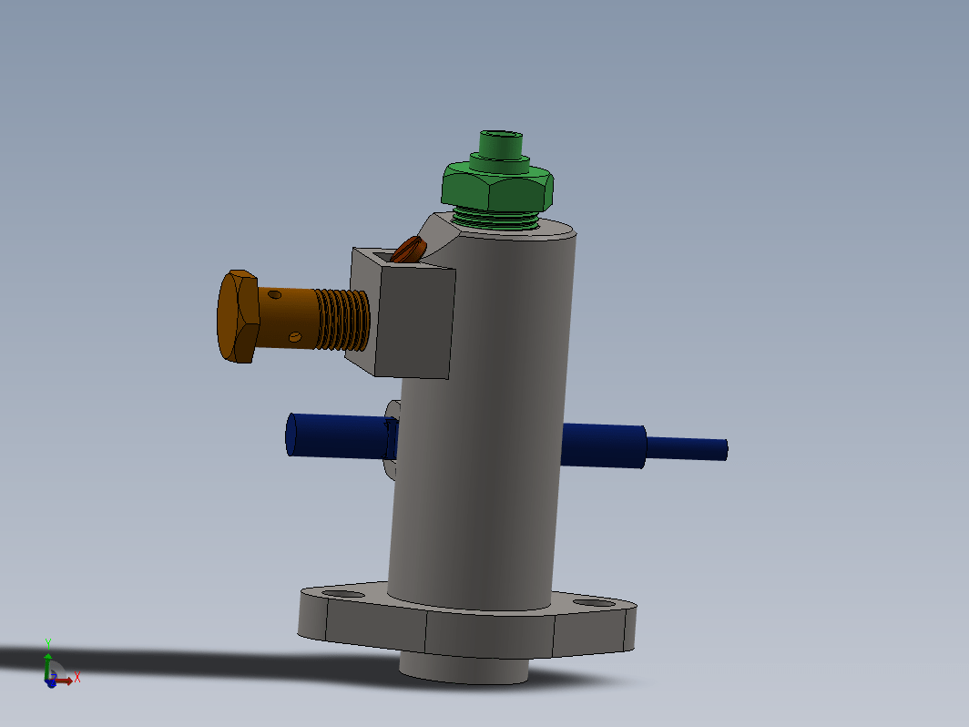 柴油燃料泵结构 Diesel fuel pump