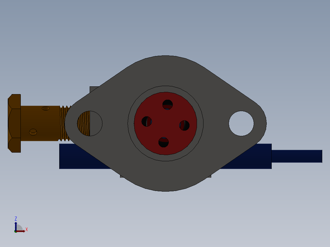 柴油燃料泵结构 Diesel fuel pump