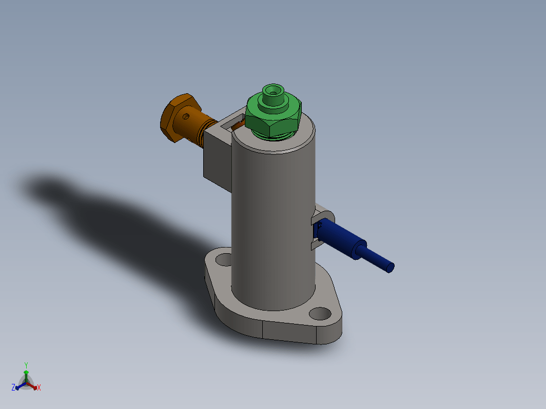 柴油燃料泵结构 Diesel fuel pump