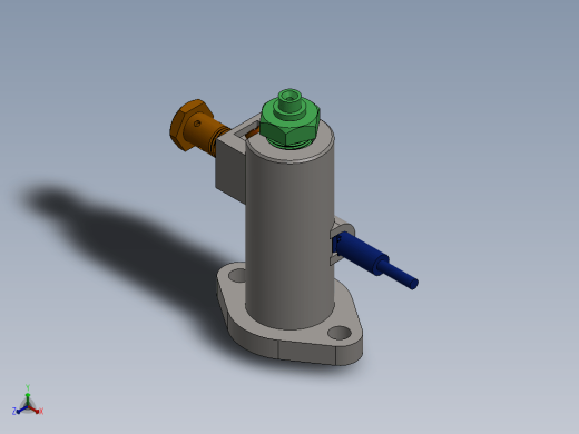 柴油燃料泵结构 Diesel fuel pump缩略图