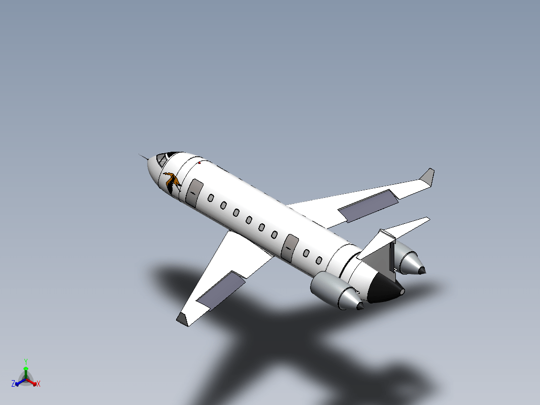 简易Jet Genesis I喷气式飞机