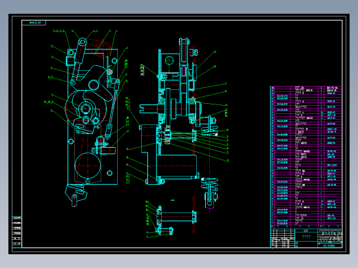 FZRN25-12操动机构总装图缩略图