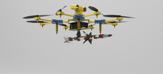 drone blast八轴无人机缩略图