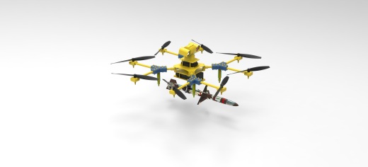 drone blast八轴无人机缩略图