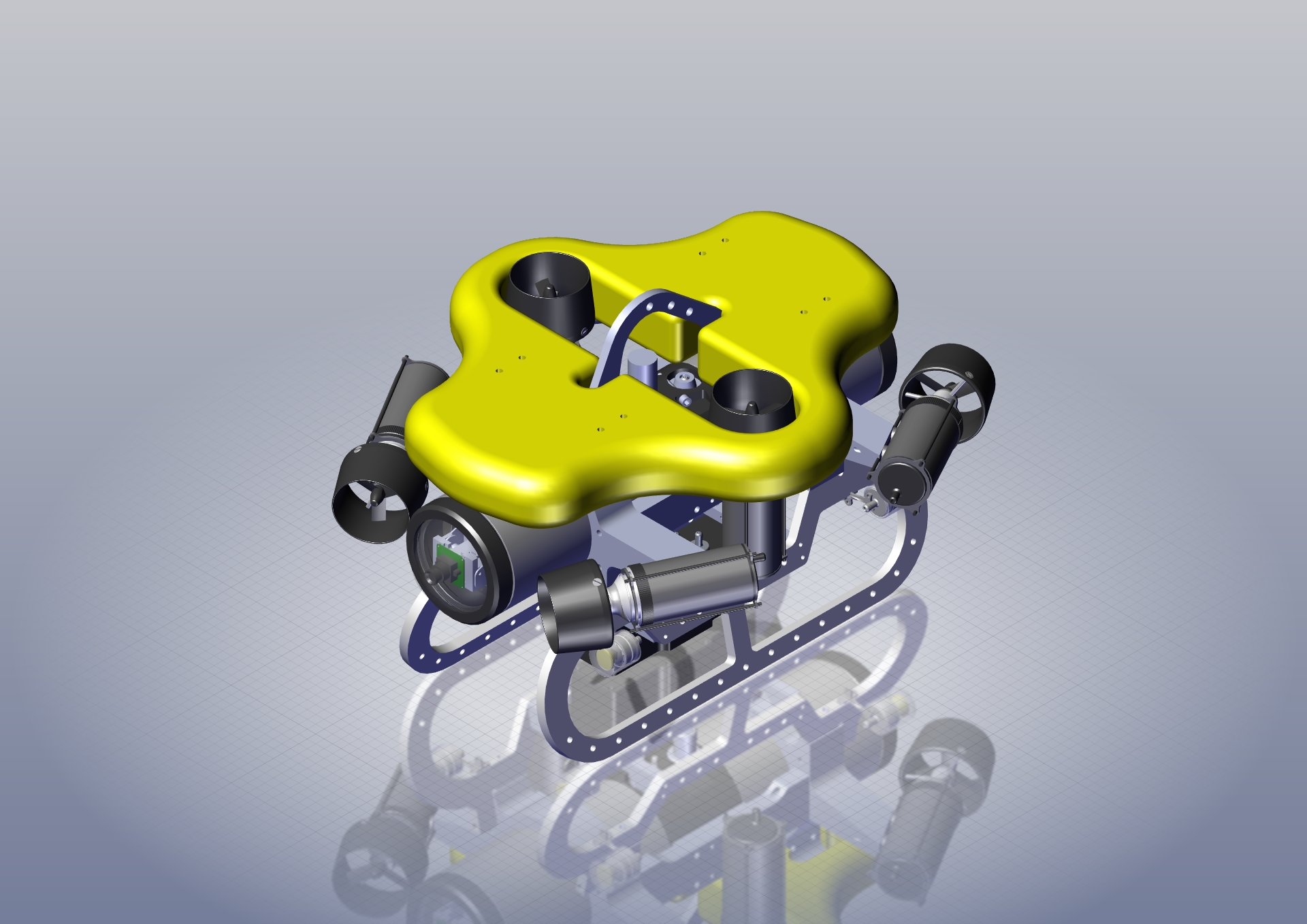 ROV龟型水下机器人