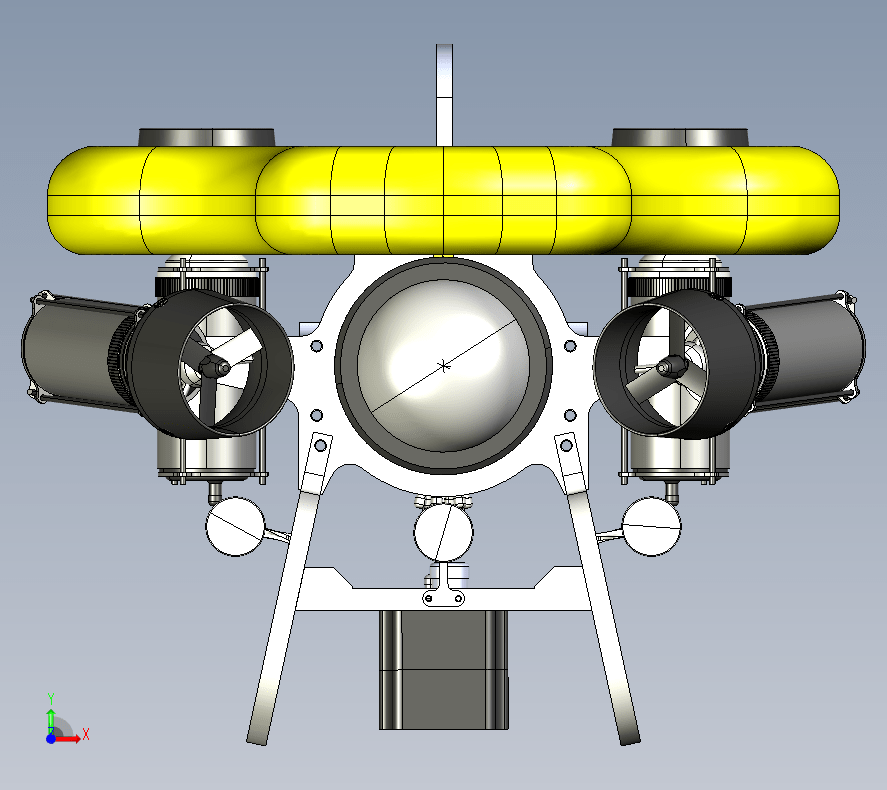 ROV龟型水下机器人