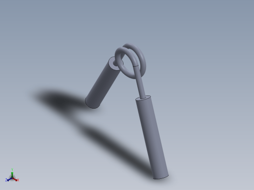 握力加强器 3D 模型