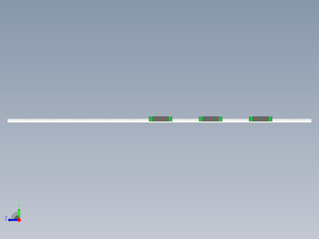 MGN-C╱MGN-H 微小型线性滑轨╱直线导轨[MGN7H3R400Z0CI]