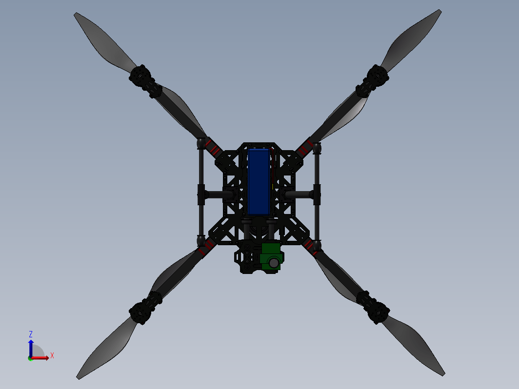 X4 750mm四旋翼机