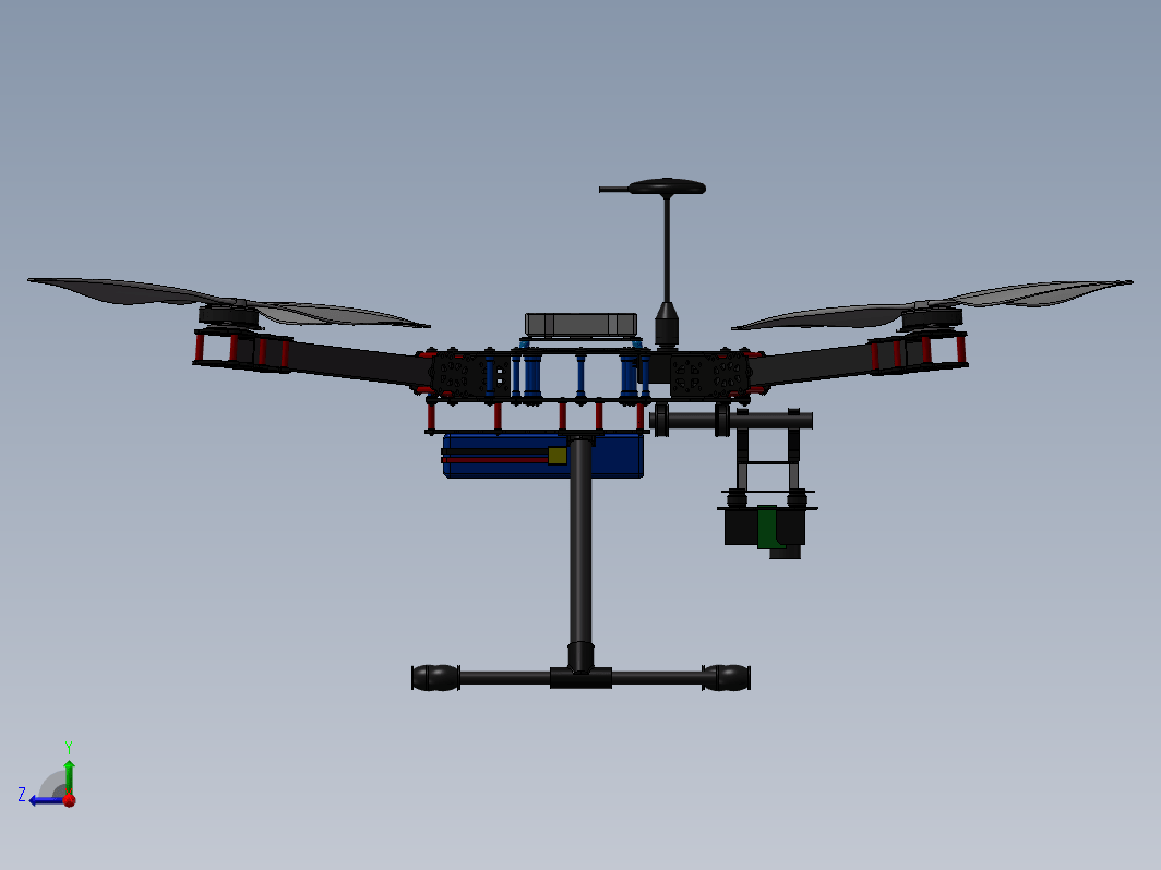 X4 750mm四旋翼机