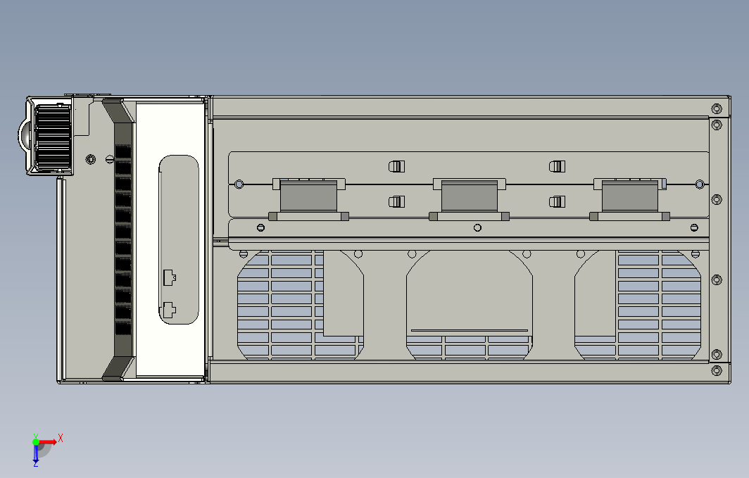 高性能多机传动驱动器STEP_B00(MY-20M4T364ZG000+整机外形图)