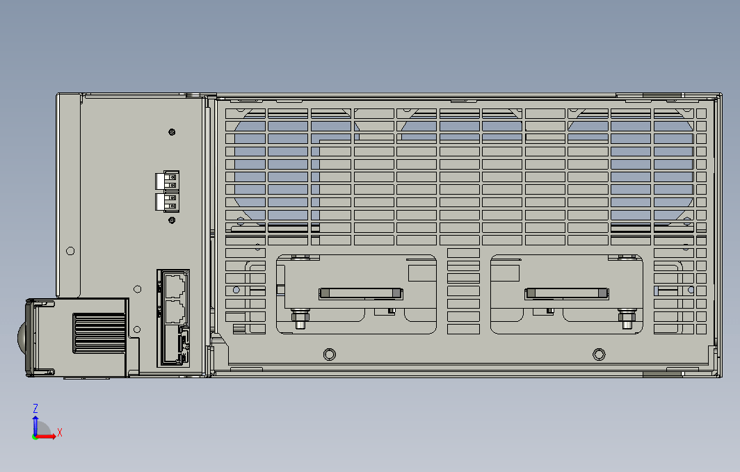 高性能多机传动驱动器STEP_B00(MY-20M4T364ZG000+整机外形图)