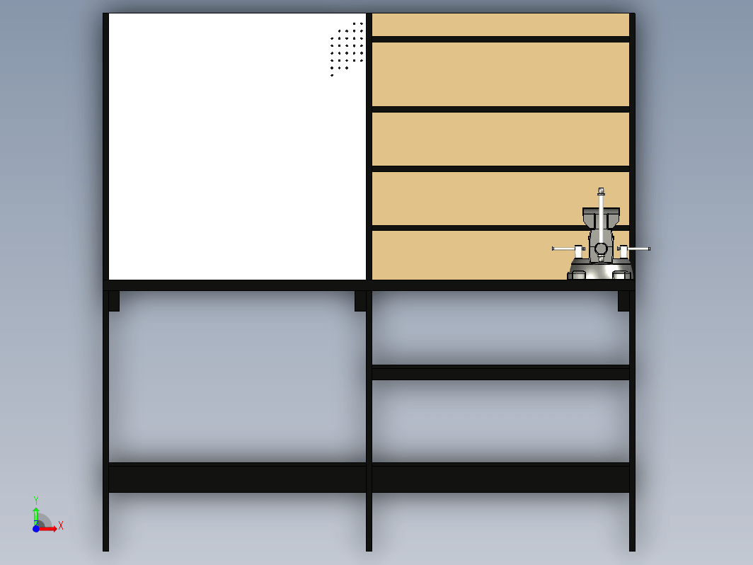 6英尺长工作台