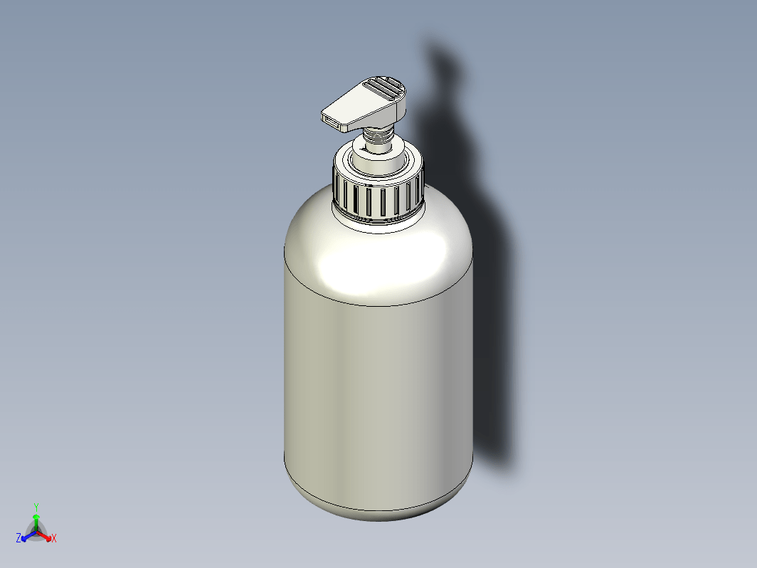 按压式液体容器瓶