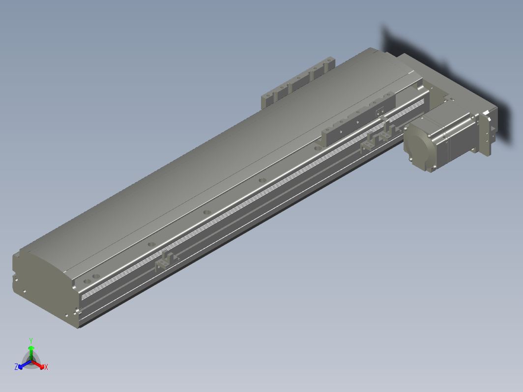 MT120BS-L400 直线模组 滑台模型.MT120BS.L10.400.BR.M40B.C4.3D