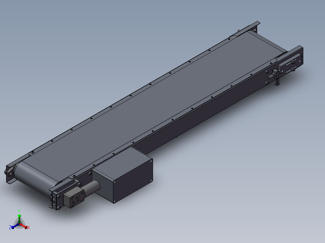 0.9米X0.15米带式输送机构