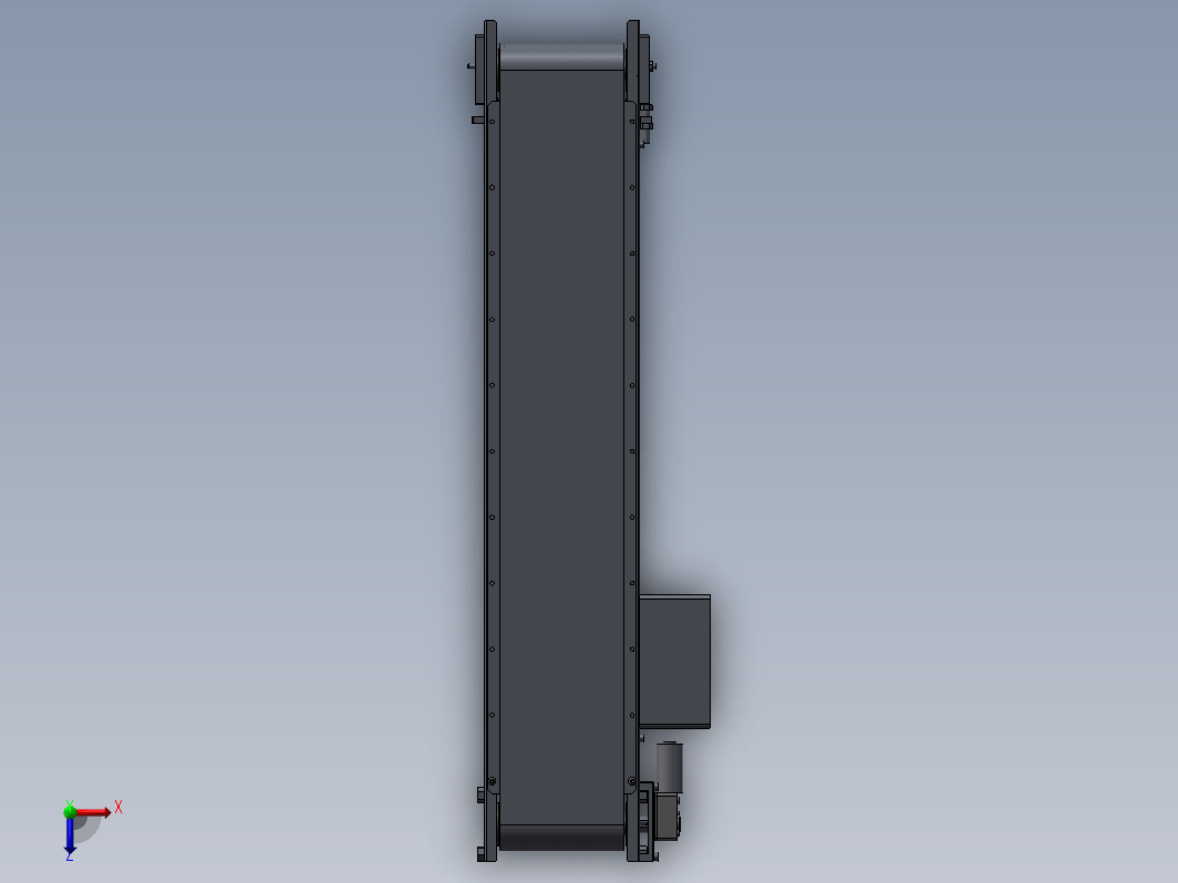 0.9米X0.15米带式输送机构