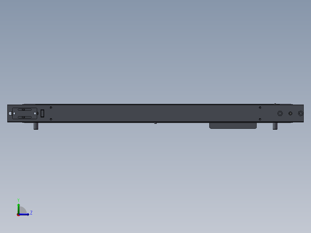 0.9米X0.15米带式输送机构