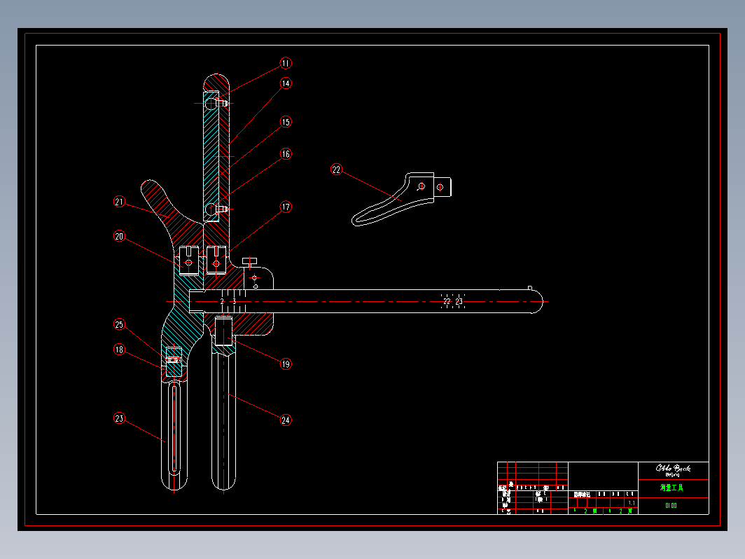 测量工具图纸