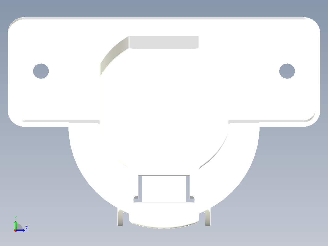 德国百隆嵌入式铰链3D数模图