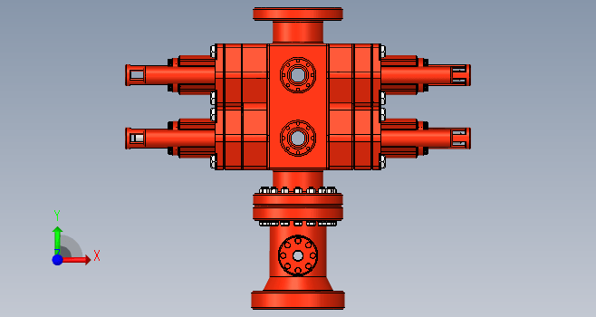 F0349-防喷器模型图