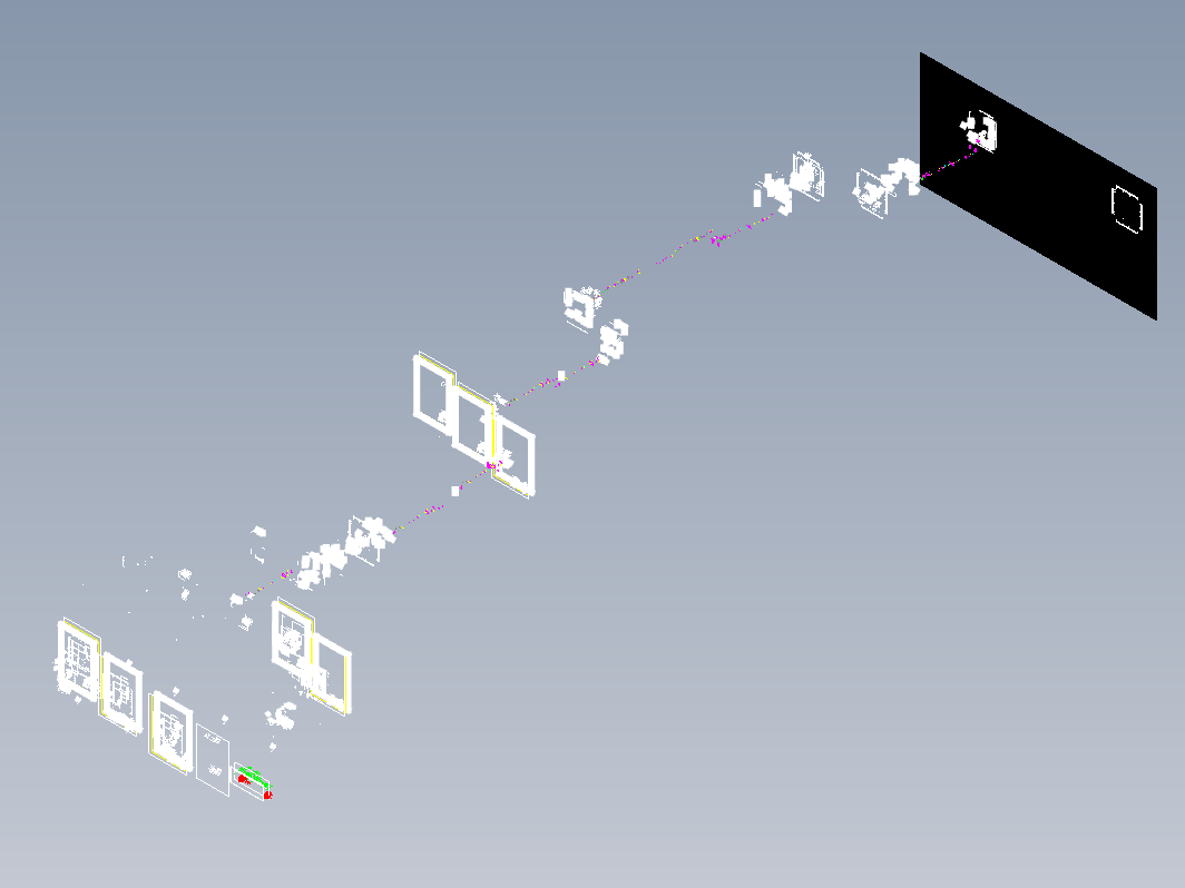 某三层半别墅建筑施工结构设计图