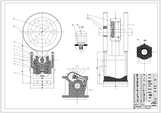 曲柄压力机滑块的设计+CAD+说明书缩略图