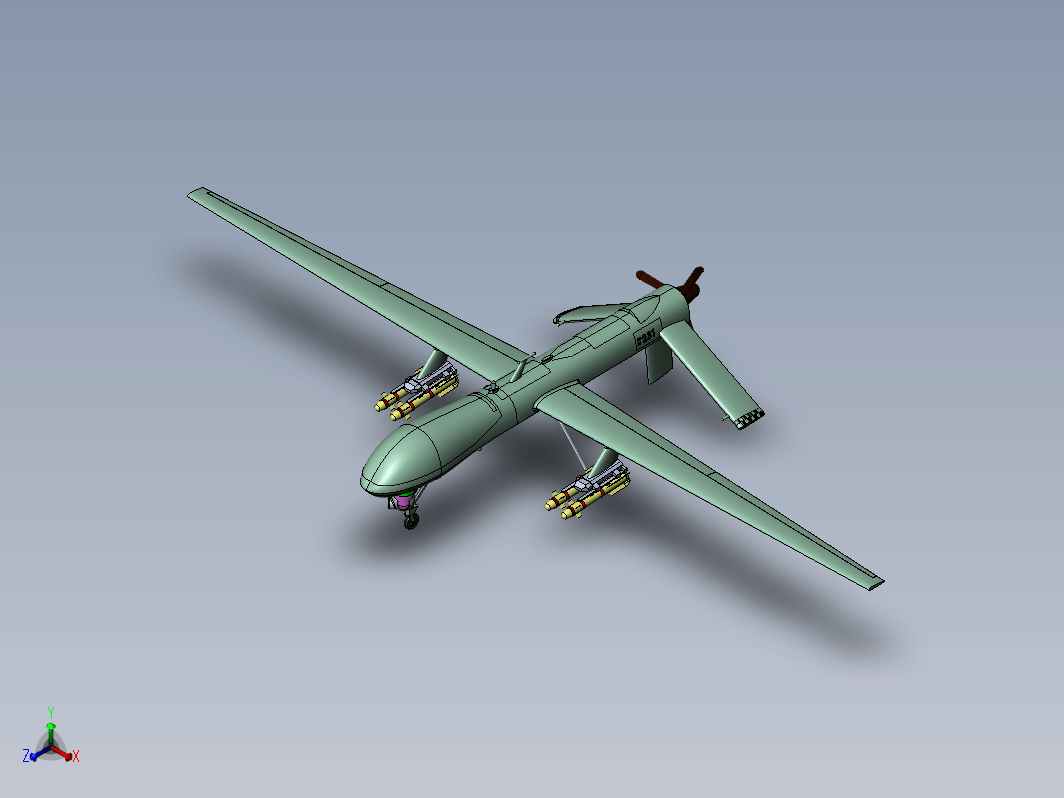 捕食者无人机 Atomics MQ-1 Predator