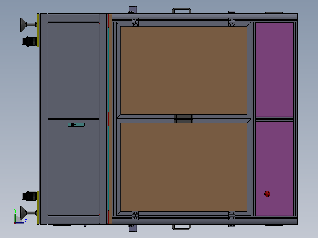 详细PCB插件机全套图纸，三轴机械手夹取，四轴机器人+视觉插件