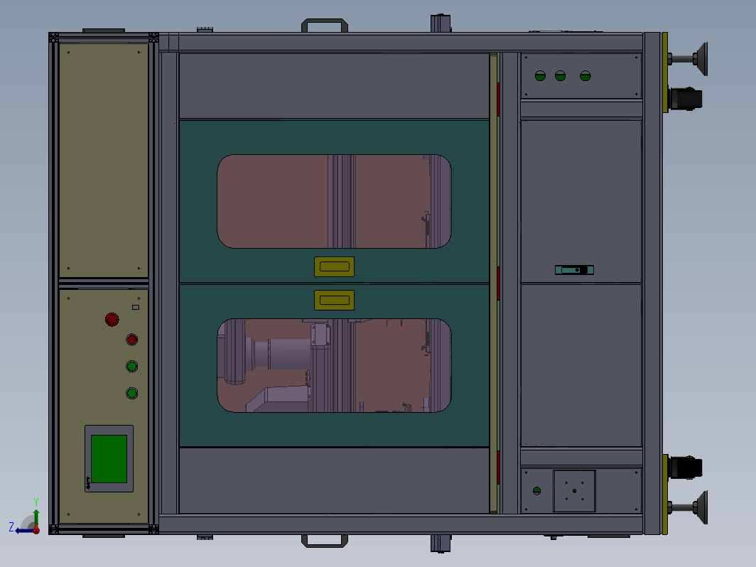 详细PCB插件机全套图纸，三轴机械手夹取，四轴机器人+视觉插件