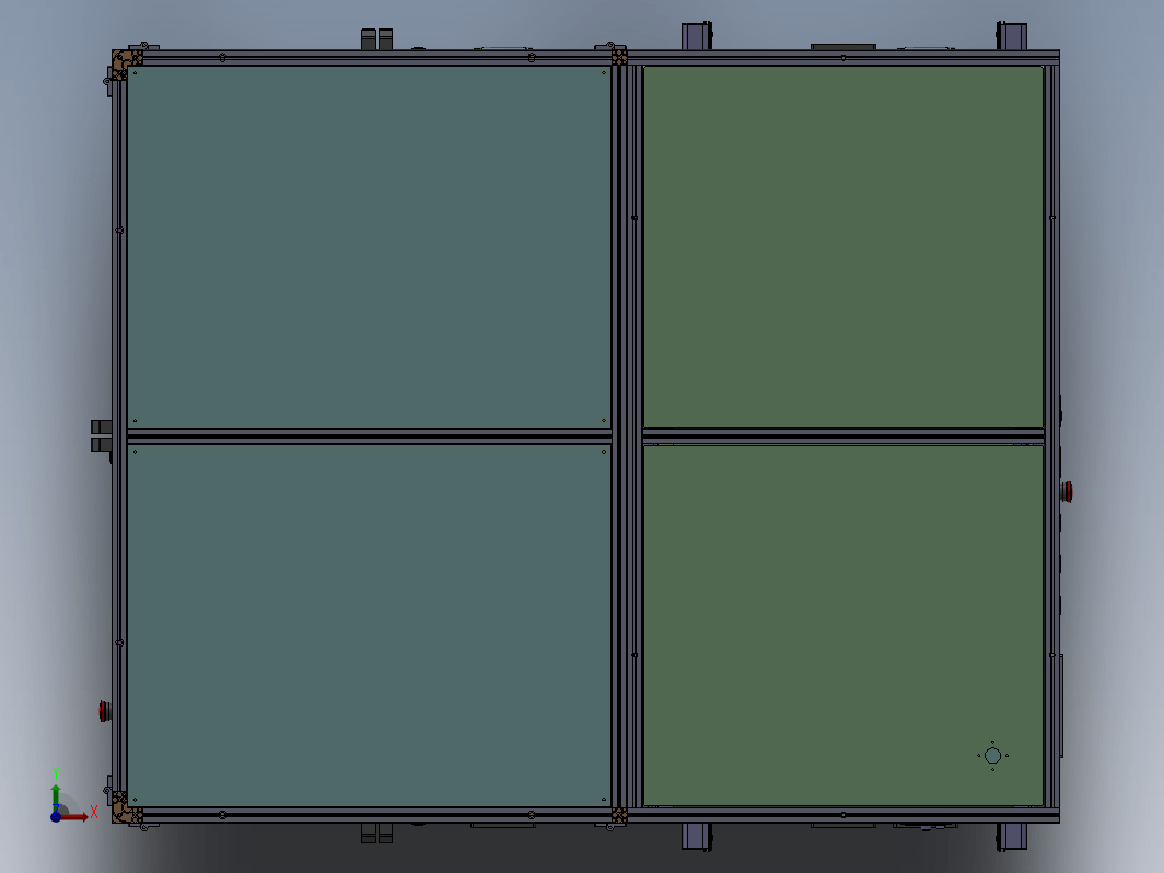 详细PCB插件机全套图纸，三轴机械手夹取，四轴机器人+视觉插件