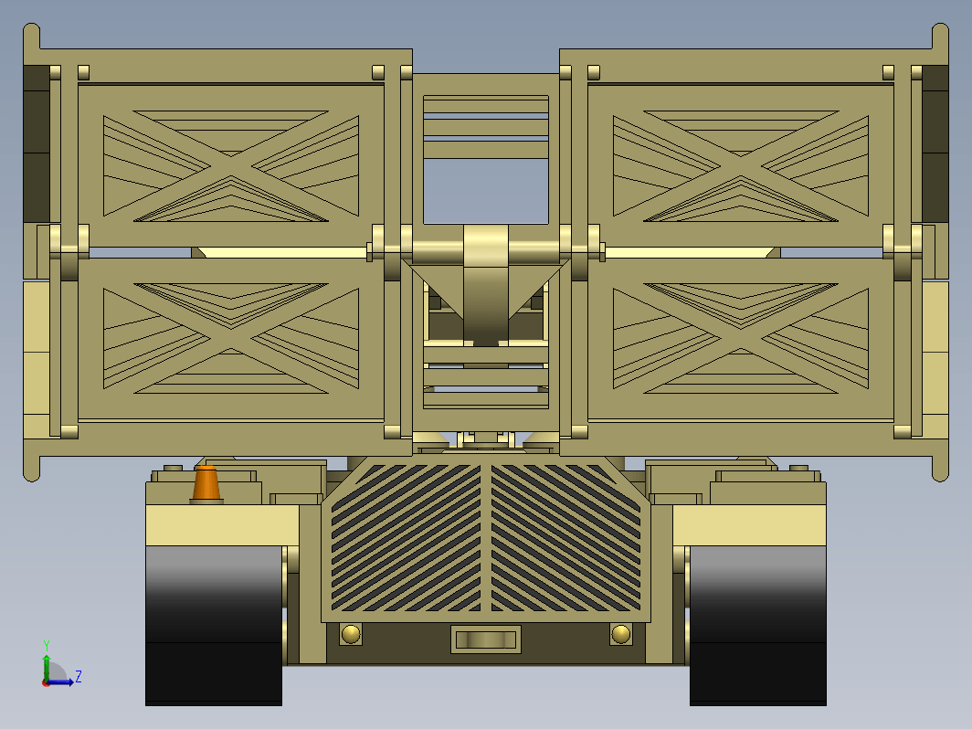 简易M60 AVLB架桥车