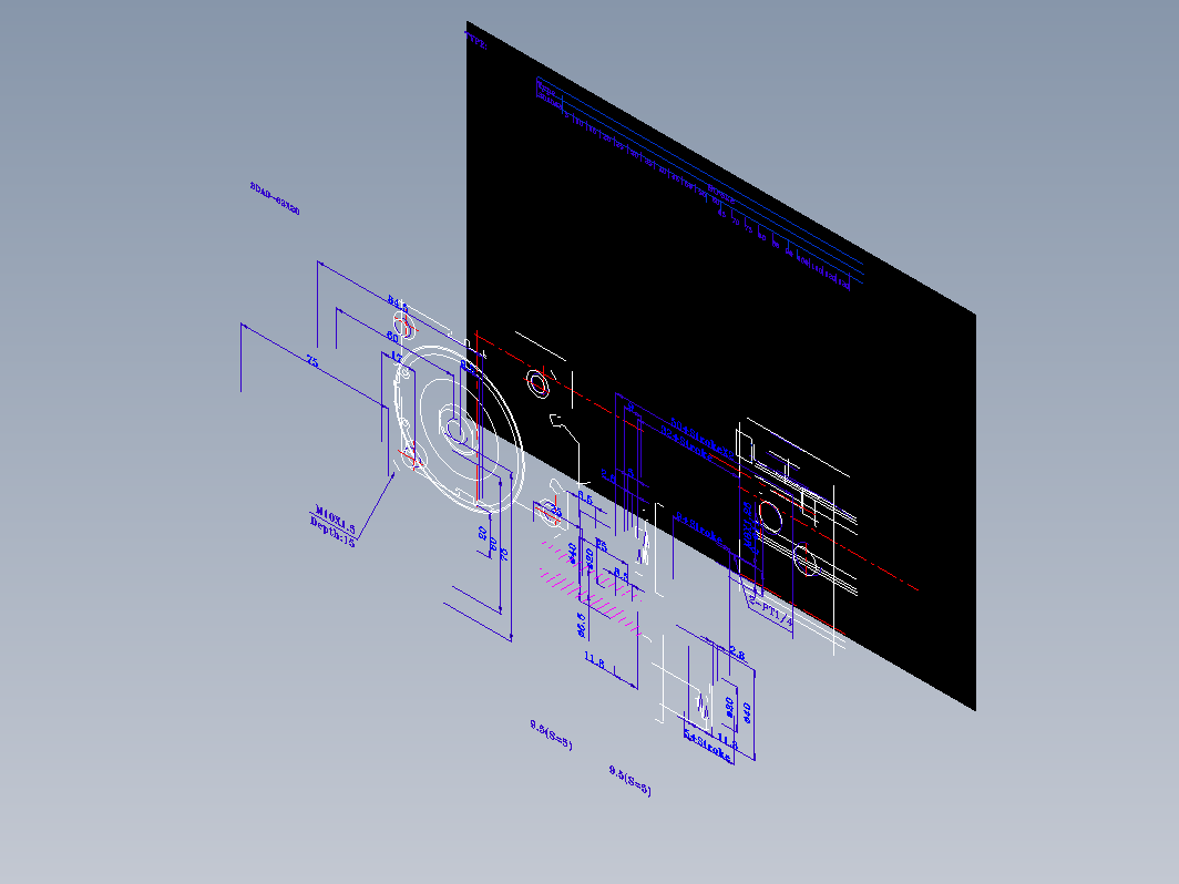 SDA气缸 83-SDAD-63-BZN