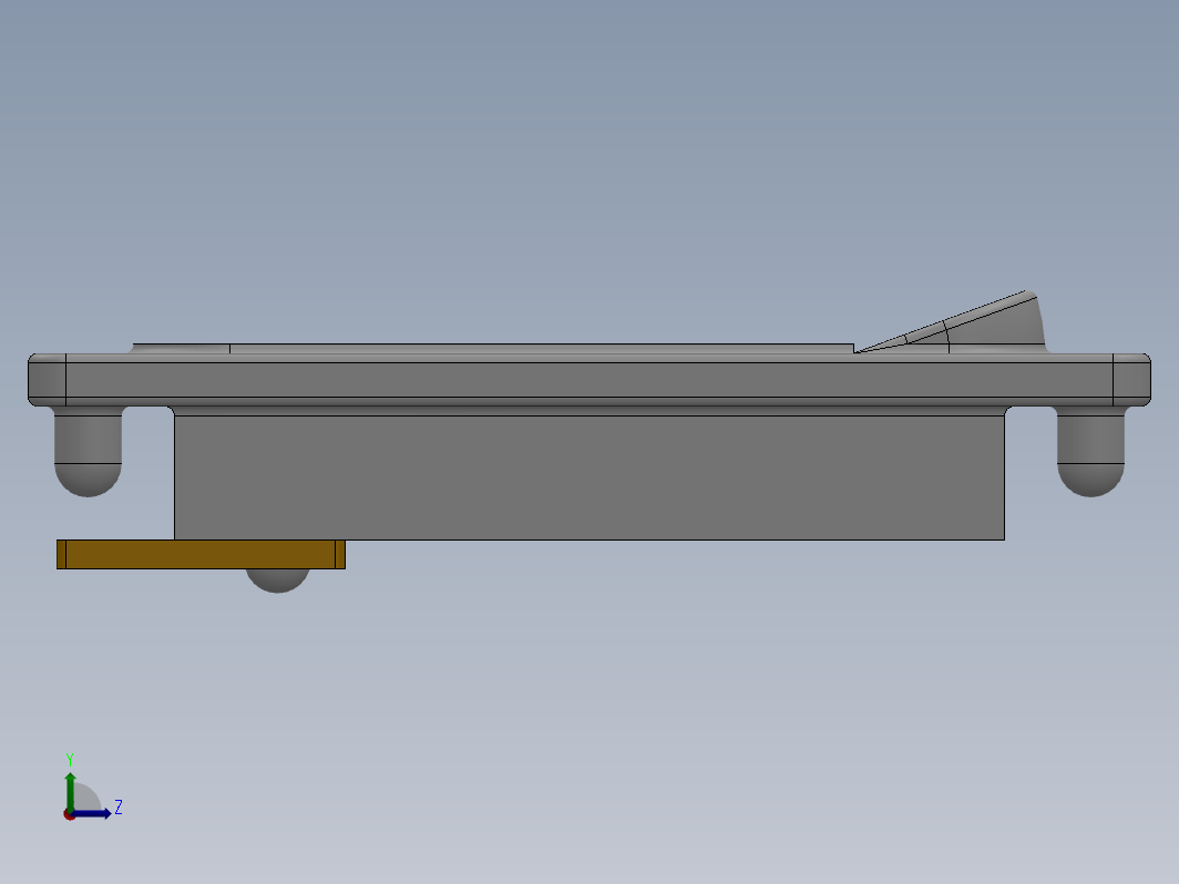 MS730平面锁模型三维SW2018带参