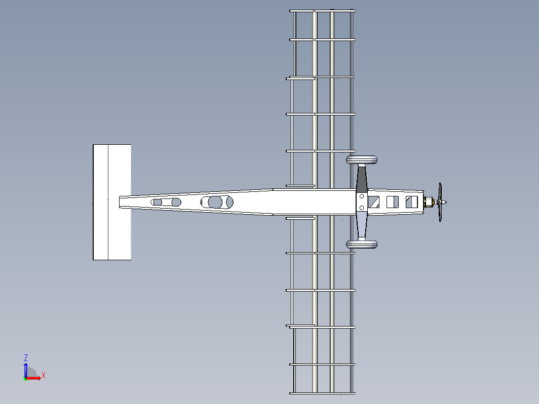 固定翼UAV无人机框架结构
