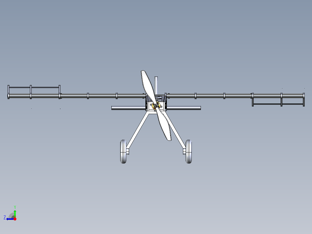 固定翼UAV无人机框架结构