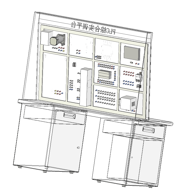 PLC综合实训台教学设备机电一体化