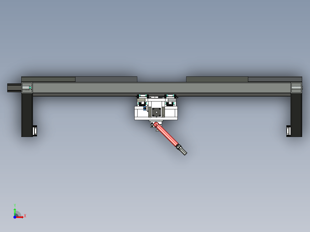 CNC XZ轴传动机构