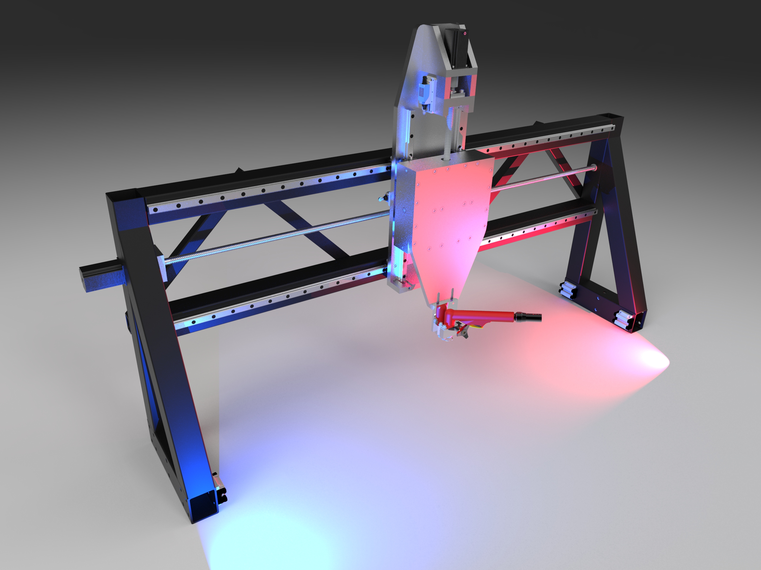 CNC XZ轴传动机构