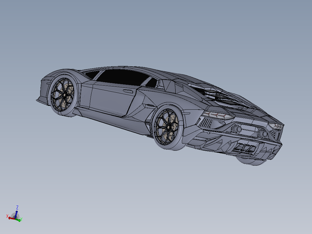 2022兰博基尼跑车 Lamborghini Aventador Ultimae