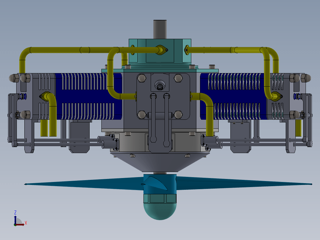 motor-radial径向星型发动机