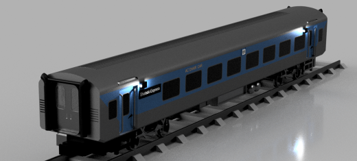 LHB COACH一节火车厢模型缩略图