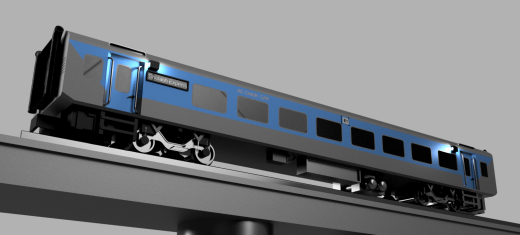 LHB COACH一节火车厢模型缩略图